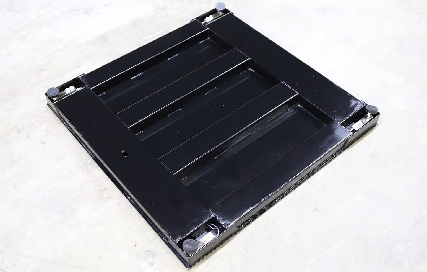 SellEton SL-700-3x3 36" x 36" Industrial Floor Scale, Accurate Pallet Scales with Metal Indicator for Warehouse Shipping | 5000 lbs x 1 lb
