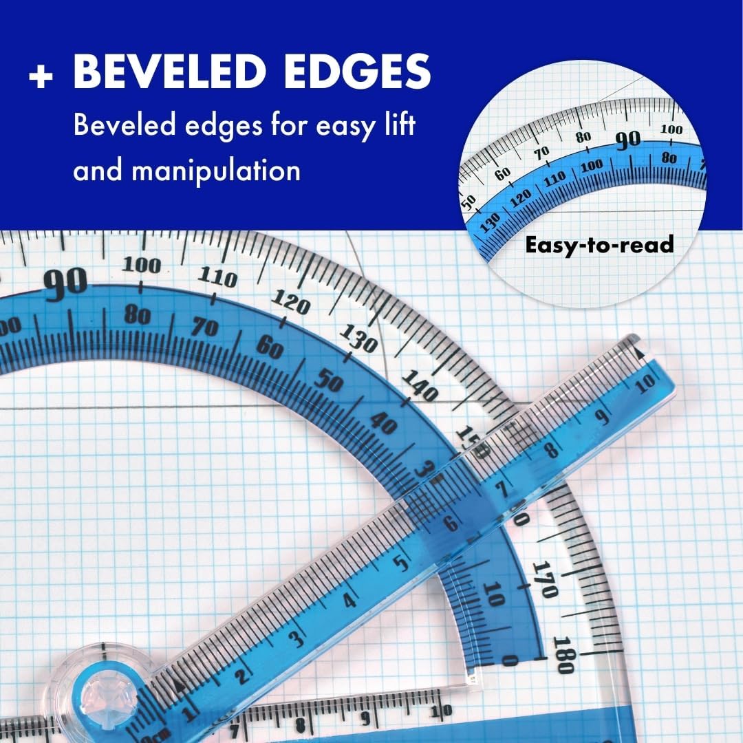 Helix - Swing Arm Protractor - 180 Degree Rotation