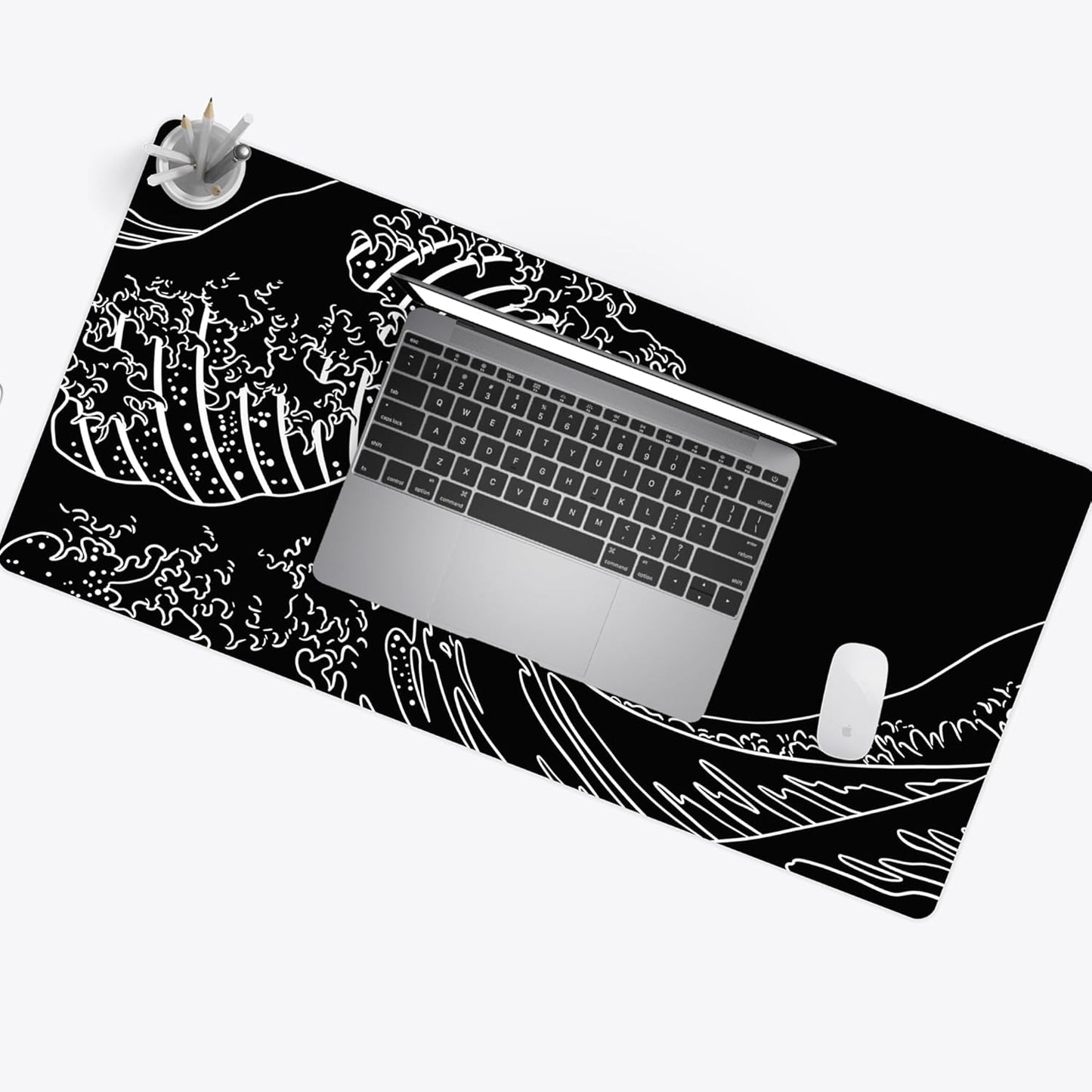 Custom Desk Mat – Personalized Desk Pad with Photo, Text, or Logo | 14x24” Extended Neoprene Gaming Mat for Work or Hobby, Sewn Edges