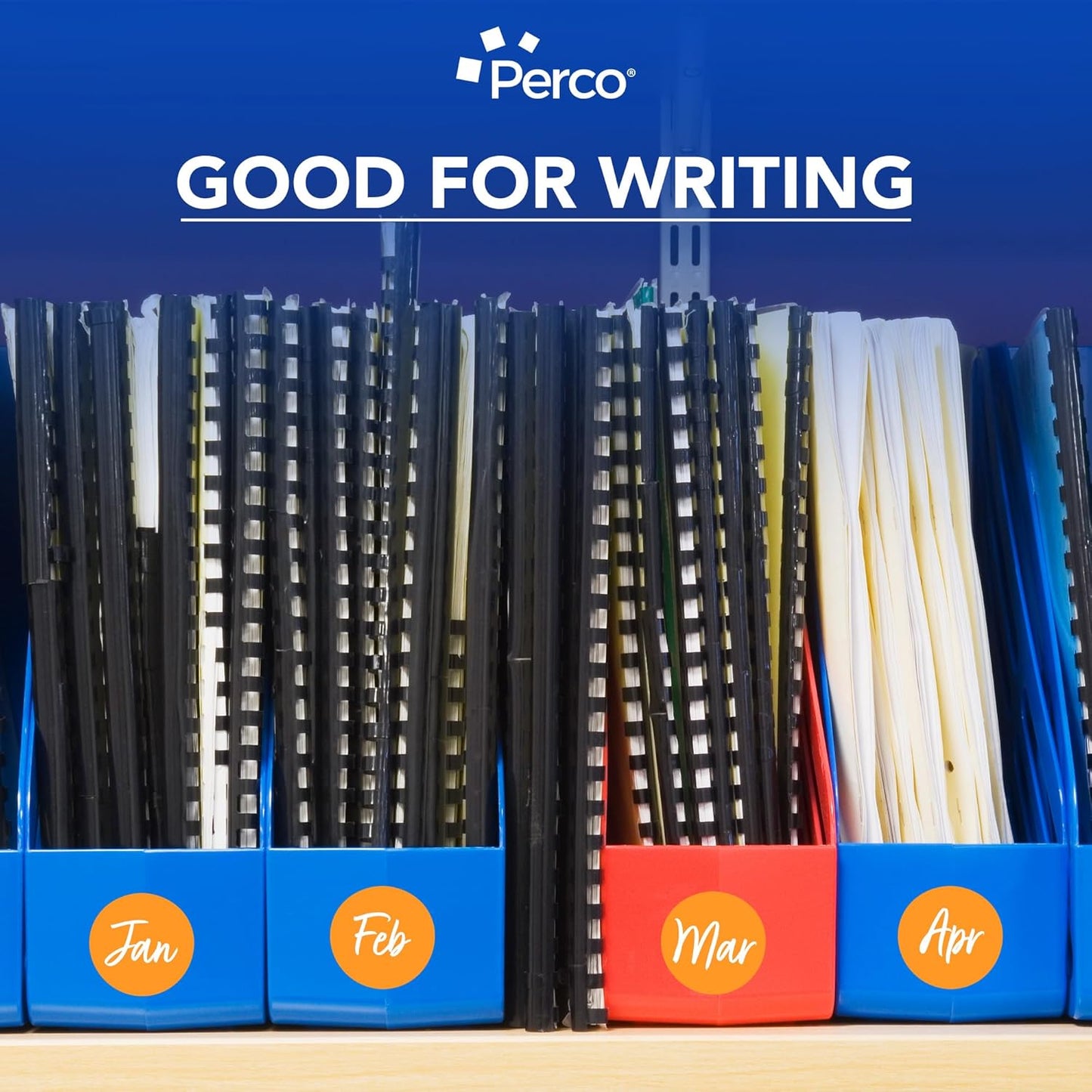 Perco Fluorescent Orange 2-Inch Perforated Circle Dot Sticker Labels — 10 Rolls, 5,000 Round Stickers — with Permanent Adhesive for Organizing, Color Coding, Bin Labeling, Packaging Alerts—Made in USA