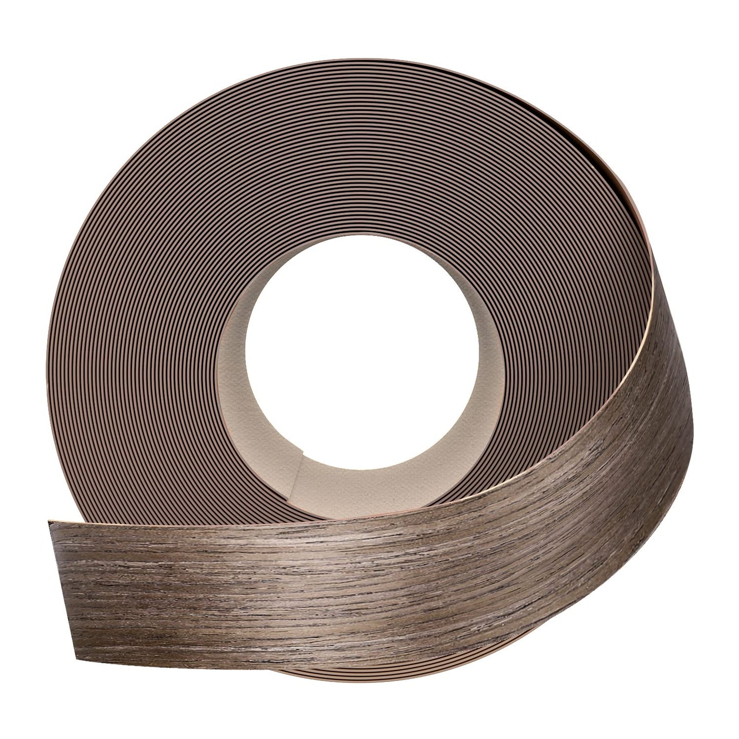 GSCIT Club Walnut Edge Banding, 1 1/2 inch x 25ft roll of Veneer Edge Banding Preglued Flexible, Real Wood Tape Banding