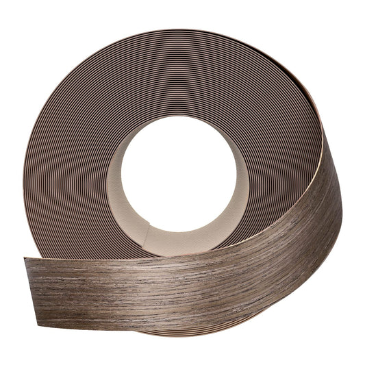 GSCIT Club Walnut Edge Banding, 1 1/2 inch x 250ft roll of Veneer Plywood Edge Banding Preglued Flexible, Wood Tape Banding for Cabinet Repair