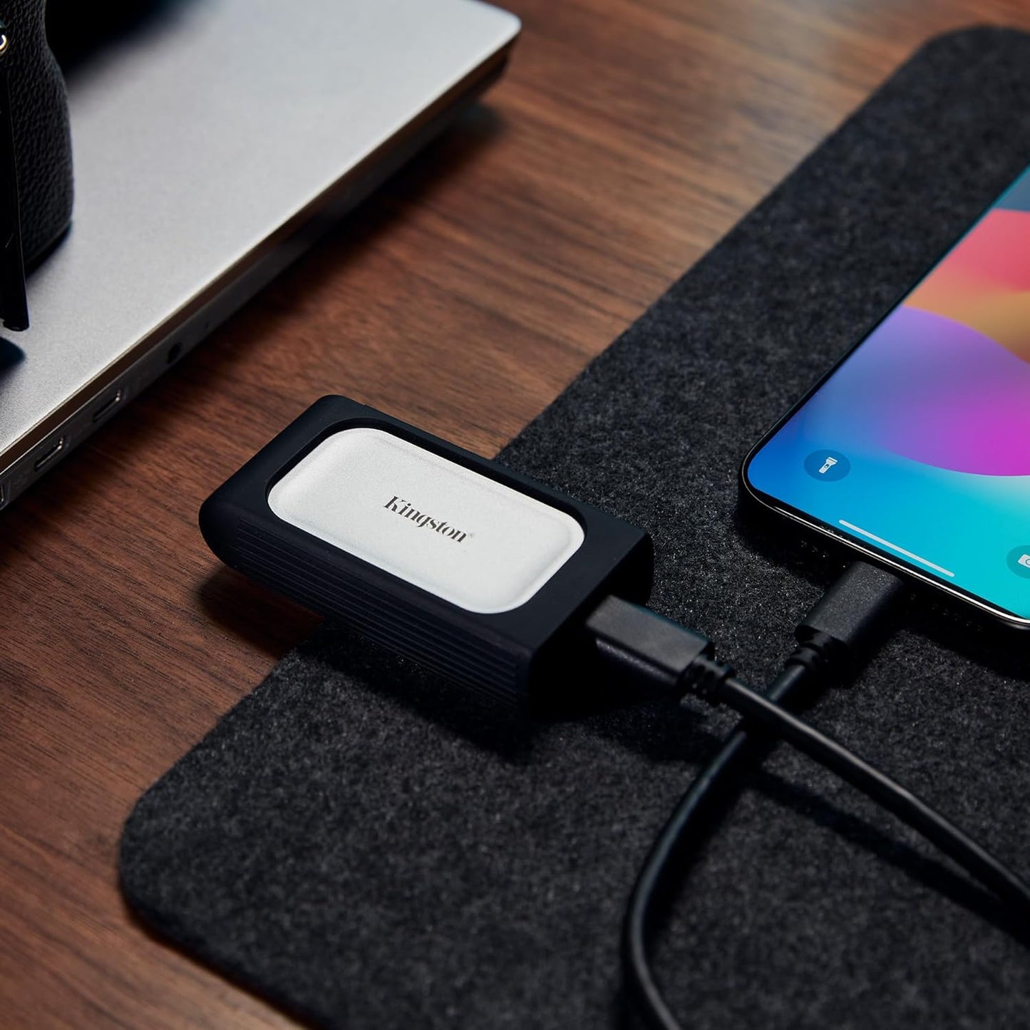 Kingston XS2000 2TB High Performance Portable SSD with USB-C | Pocket-sized | USB 3.2 Gen 2x2 | External Solid State Drive | Up to 2000MB/s | SXS2000/2000G