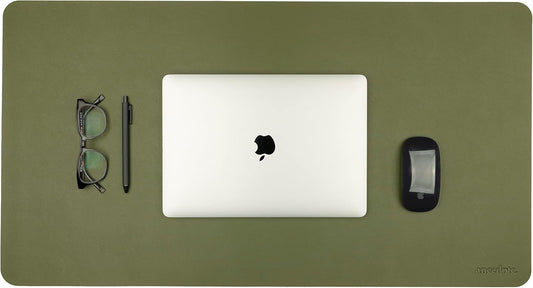 ANECDOTE Vegan Leather Desk Pad - 31.5"x17" Desk Mat for Your Office. This Quality Large Mouse Pad has Chic Elegance, Professional Look & Satisfying Touch - The Perfect Leather Mouse Pad for You!