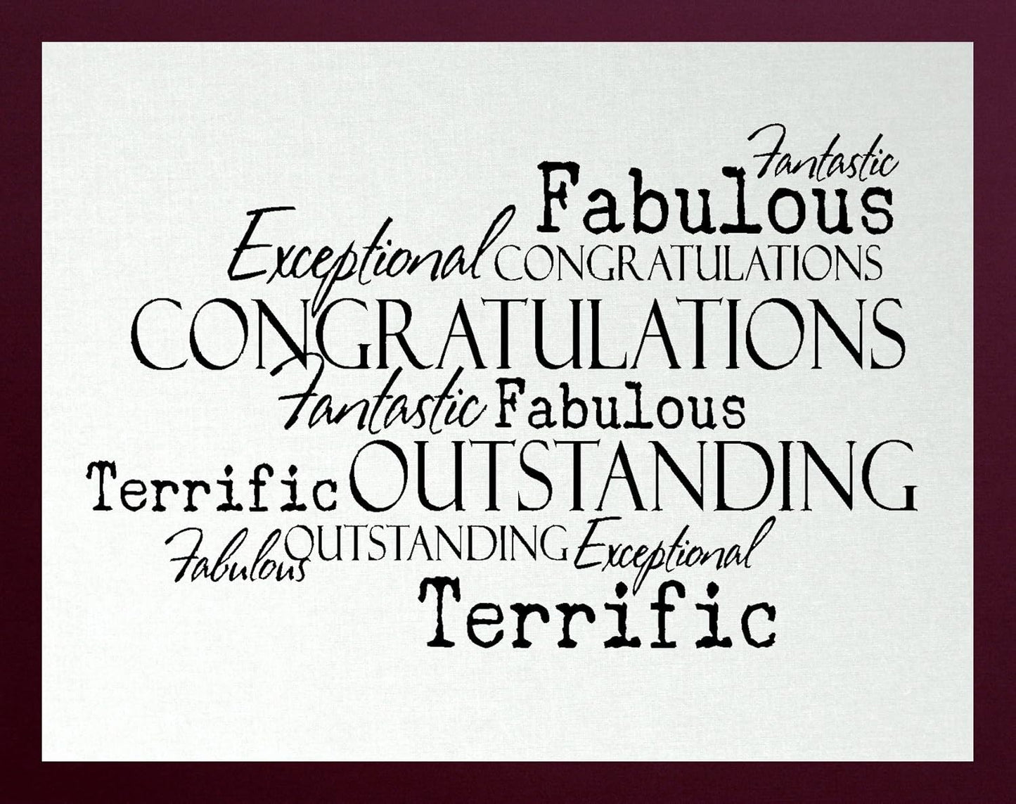 150 Dark Burgundy Linen 80# Cover Paper Sheets - 3" X 5" (3X5 Inches) Index|Recipe Card|Photo|Frame Size - 80 lb/pound Card Weight - Fine Linen Textured Finish - Deep Dye Quality Cardstock