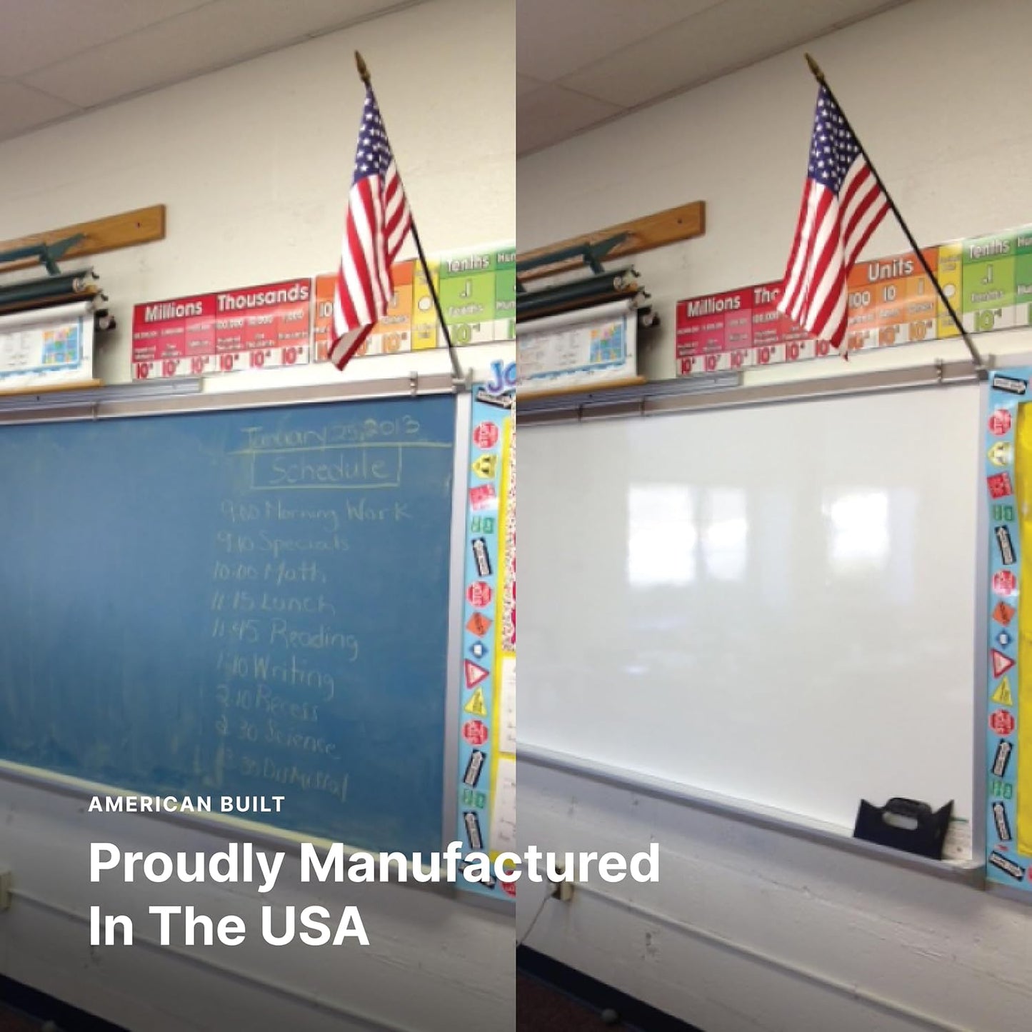 Everase Dry Erase Whiteboard Resurfacing Film Roll (9 ft. x 50") – Peel & Stick, Converts Chalkboards & Stained Whiteboards, Durable, Scratch/Stain-Resistant, Eco-Friendly, Refinish in 30 Mins.