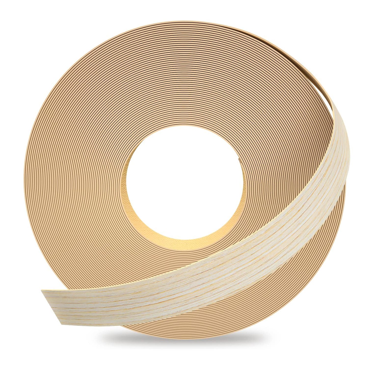 GSCIT Club Oak Edge Banding, 1 inch x 250ft roll of Veneer Plywood Edge Banding Preglued Flexible, Wood Tape Banding for Cabinet Repair