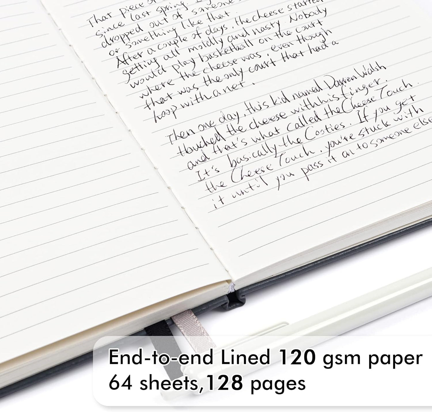 12 Pack Notebooks Journals Bulk with 12 Black Pens, Feela A5 Hardcover Notebook Classic Ruled Journal Set with Pen Holder for School Business Work Travel Writing, 120 GSM, 5.1”x8.3”, Gray