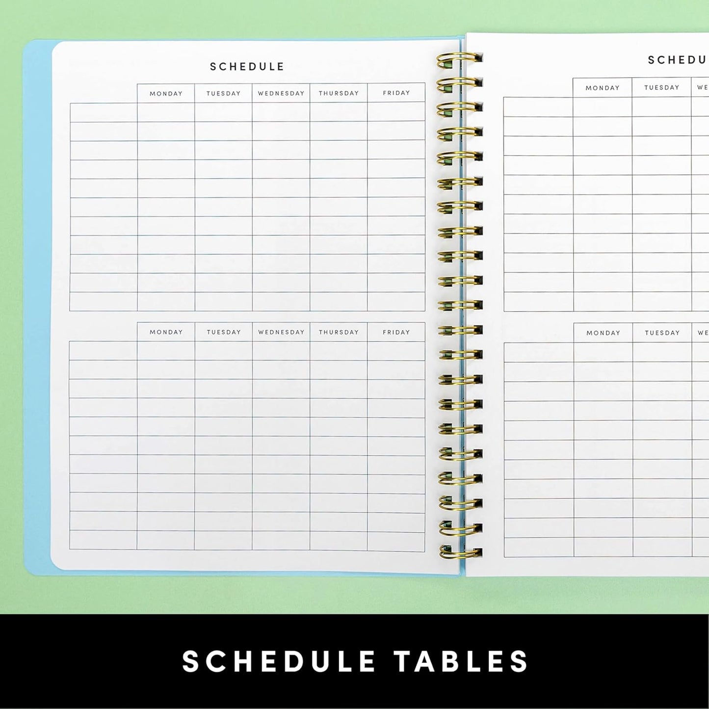 PAPERAGE 17 Month Academic Planner 2025-2026, Weekly & Monthly Spreads, August 2025 - December 2026, Large (8.5 in x 11 in), Lavender