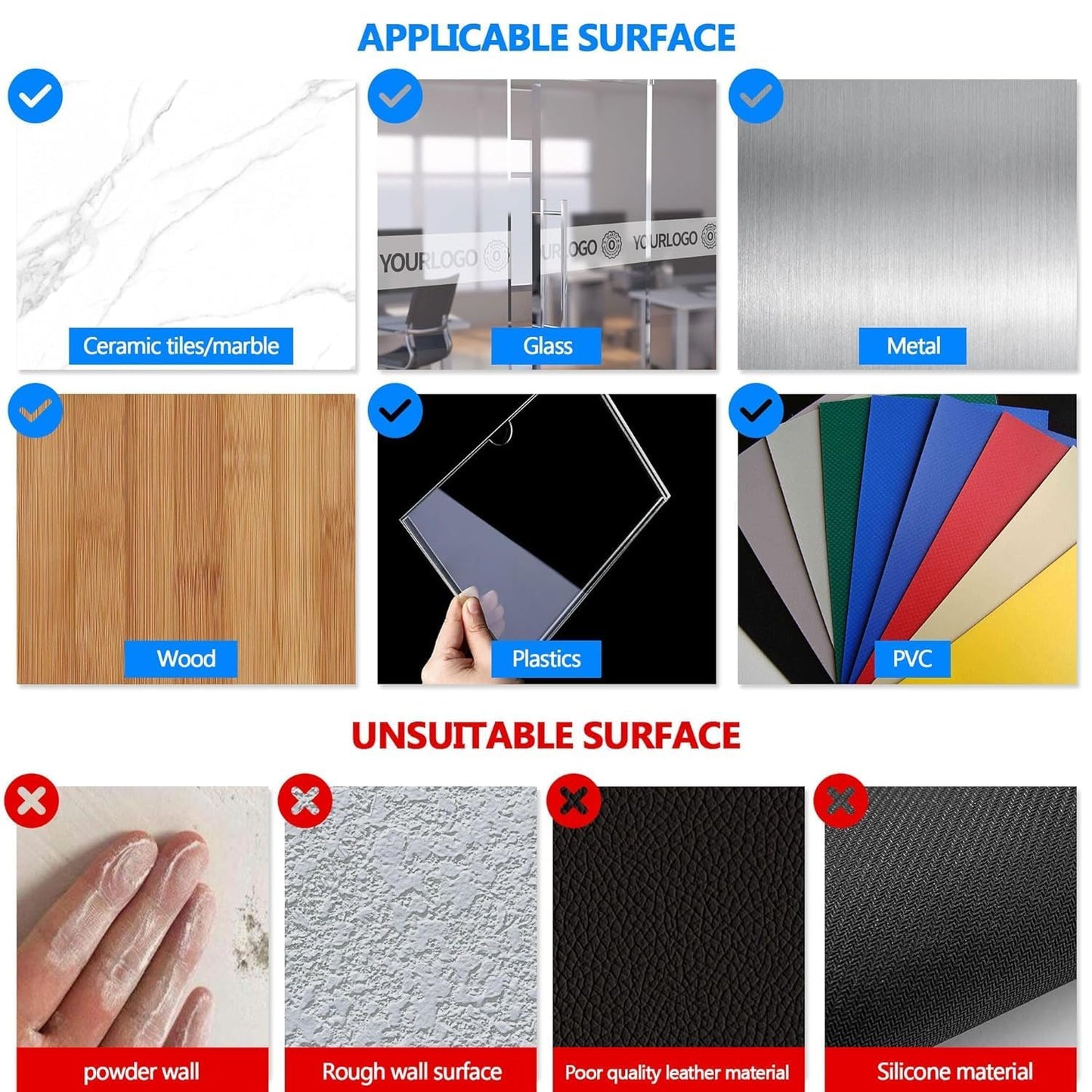 Bulina Double Sided Adhesive Pads Heavy Duty VHB 1" x 1" 20 PCS Square Clear 4905 Sticky Mounting Foam Tape Strong Adhesive Waterproof for Home Office Car Deco