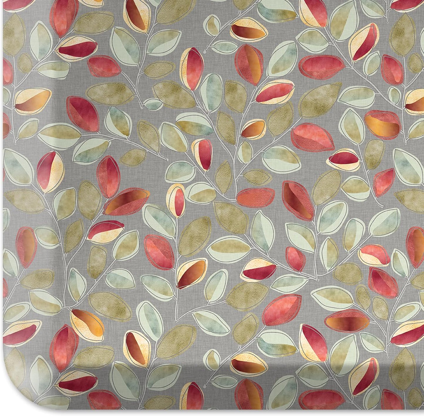 GelPro Anti-Fatigue Designer Comfort Kitchen Floor Mat Orchard Sultry Grey 30x108
