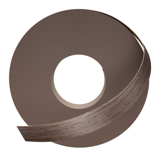 GSCIT Club Walnut Edge Banding, 3/4 inch x 250ft roll of Veneer Plywood Edge Banding Preglued Flexible, Wood Tape Banding for Cabinet Repair
